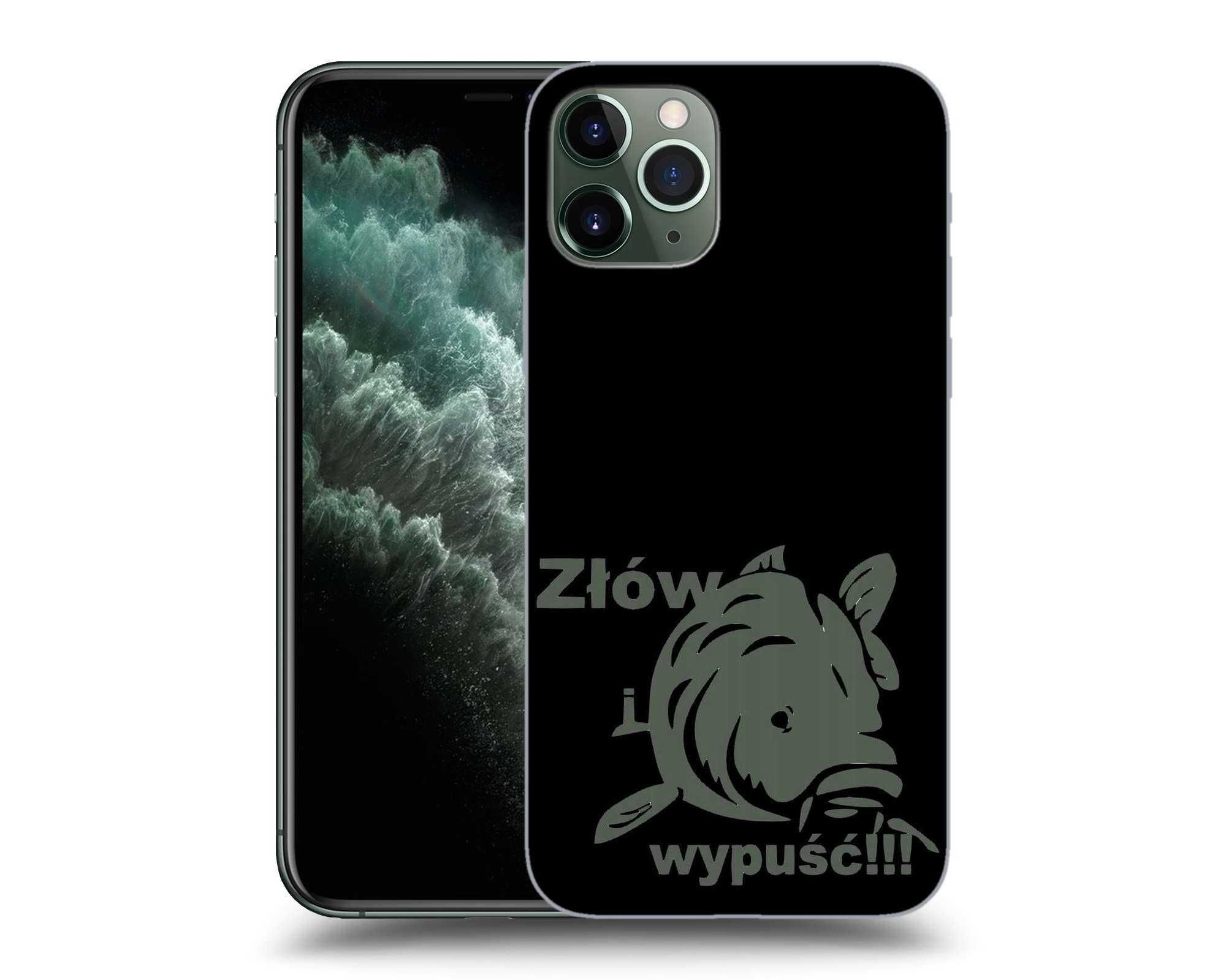 Etui karp z karpiem wędkarskie iPhone Samsung Huawei OPPO VIVO Realme