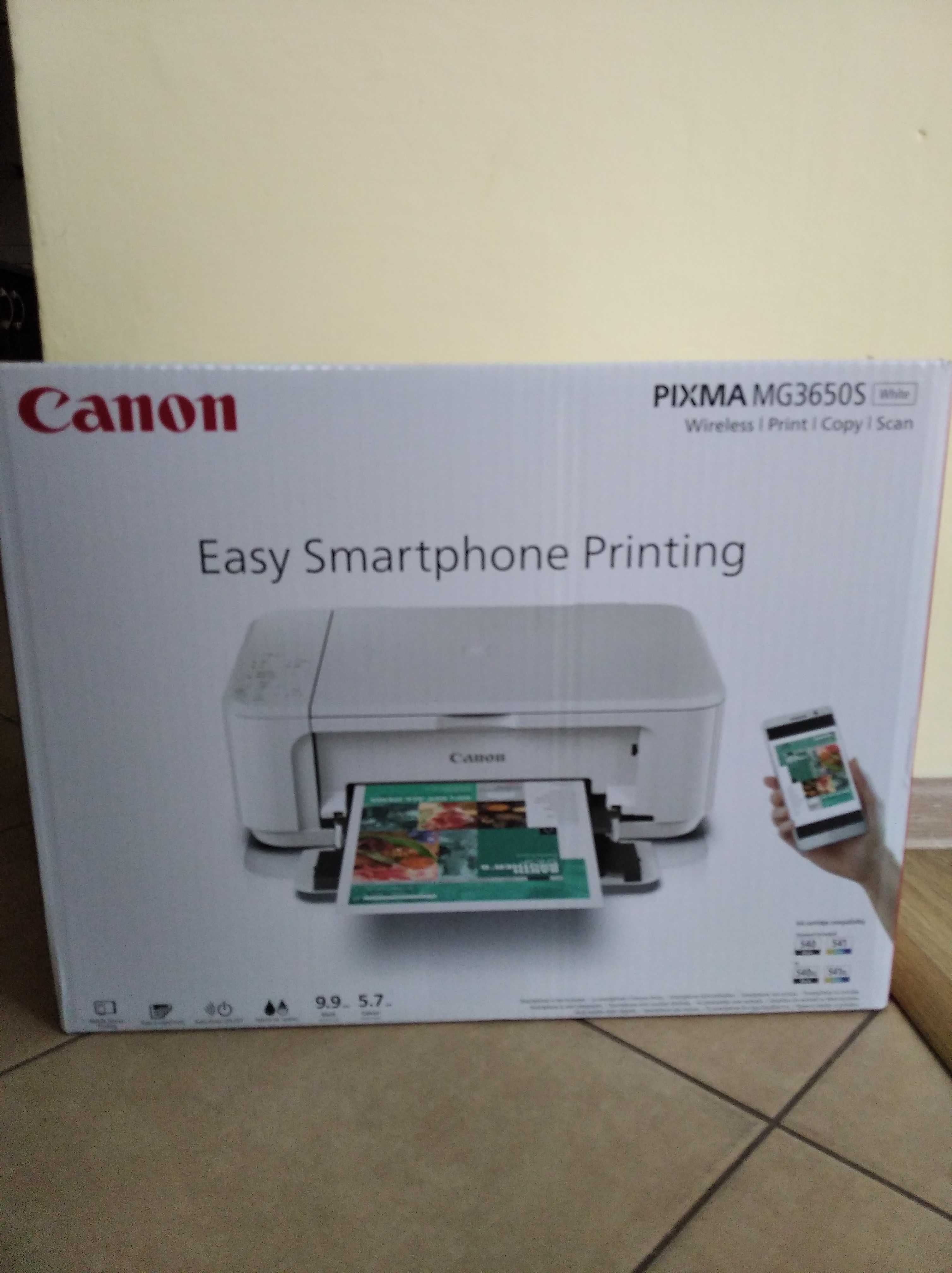 Urządzenie wielofunkcyjne atramentowe Pixma MG3650S  białe