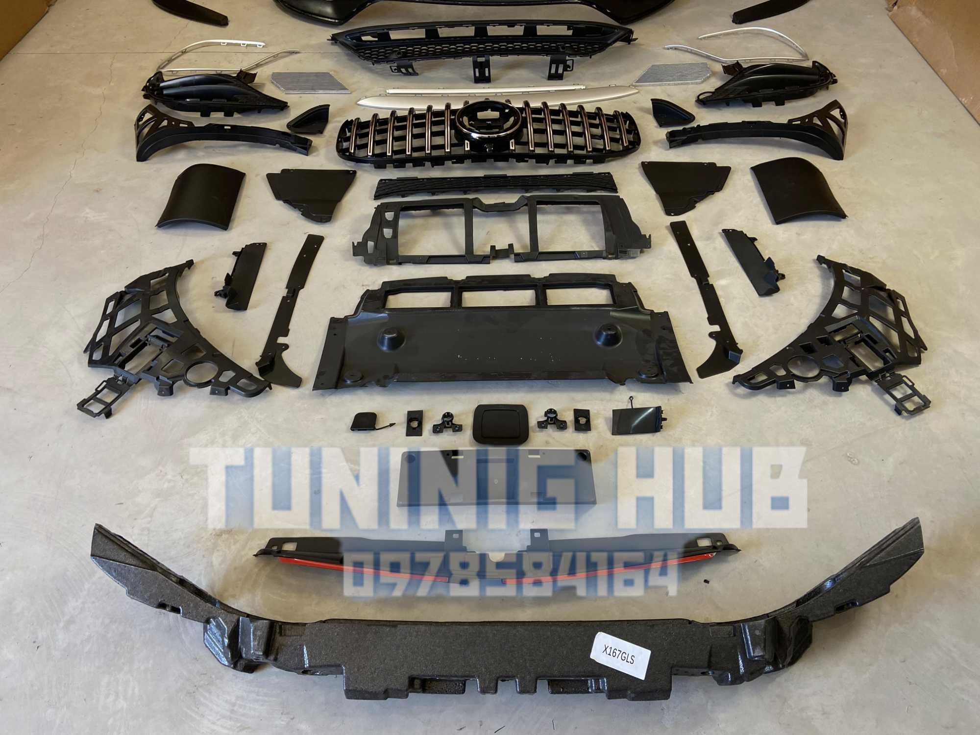 обвес Mercedes GLS-Class X167 GLS63 AMG 19+ комплект бампер амг 167 63