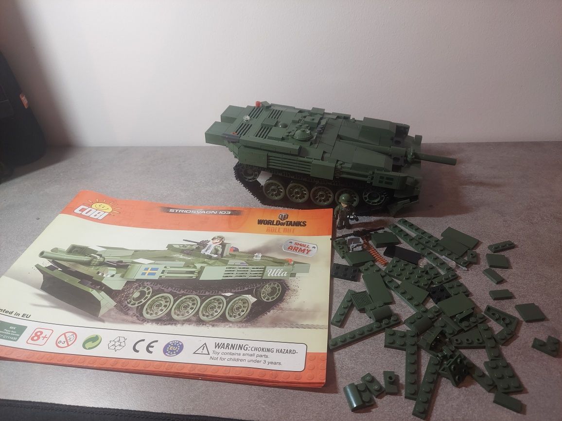 COBI STRV Stridsvagn UNIKAT czołg z serii World of Tanks WoT