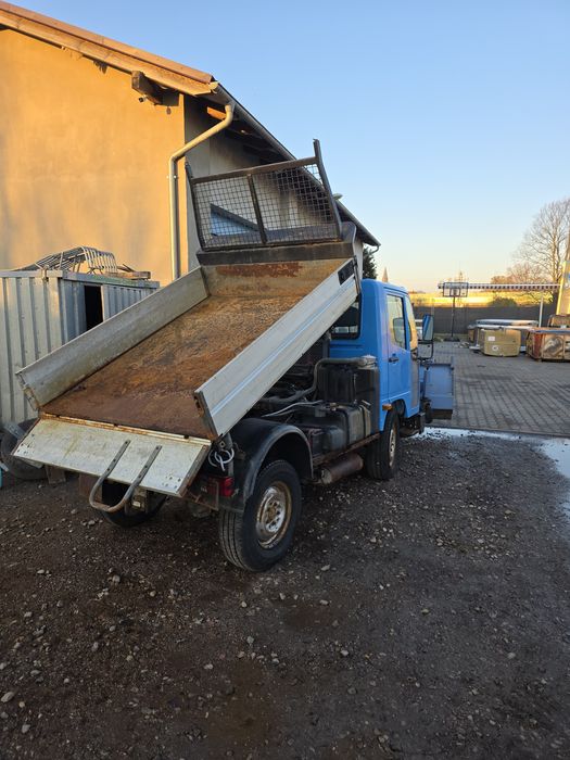 Pojazd komunalny unimog ux100 multicar 4x4 plug solarka 3.5t wywrotka