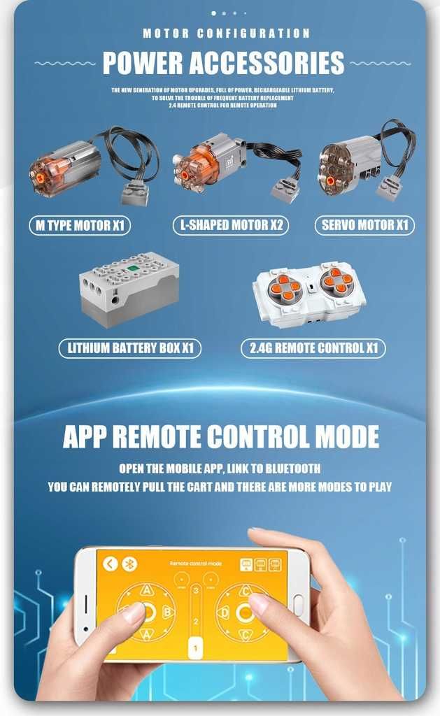 Traktor Ciągnik - Klocki Mould King Technic NOWE