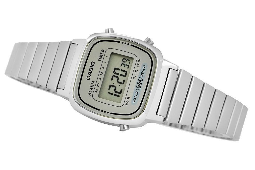 zegarek damski casio la670wa- 7df + box