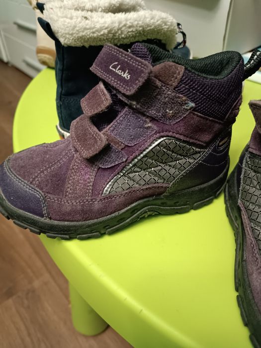 Демі чоботи Clarks, 28 р., утеплені вовною 10.5 або 28 розмір