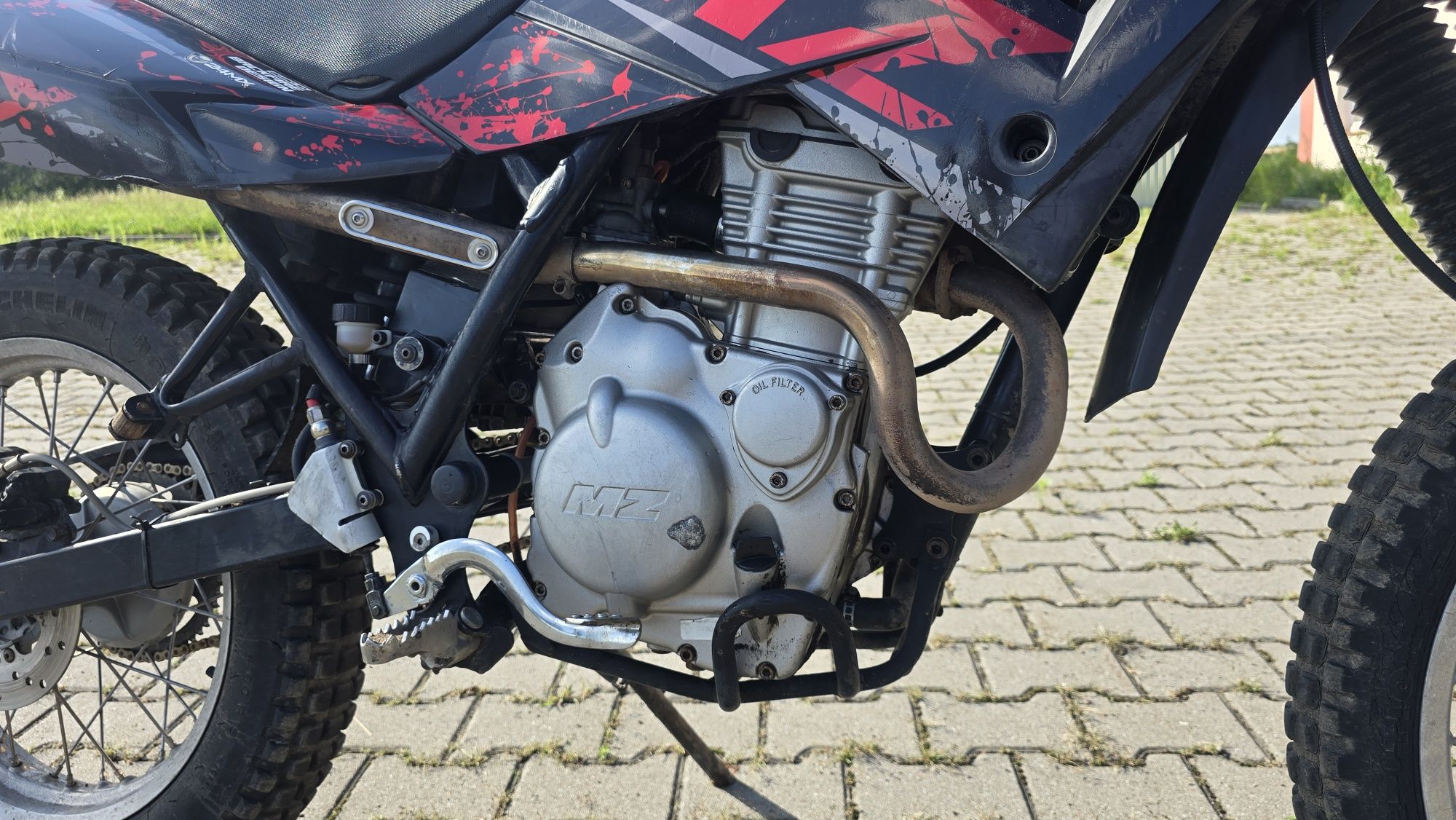 MZ 125 SX kat B motocykl