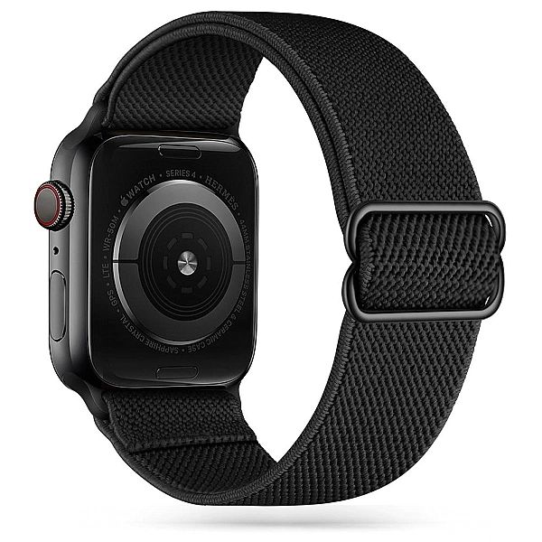 Pasek Mellow do Apple Watch 4 / 5 / 6 / 7 / Se (42 / 44 / 45 mm) Black