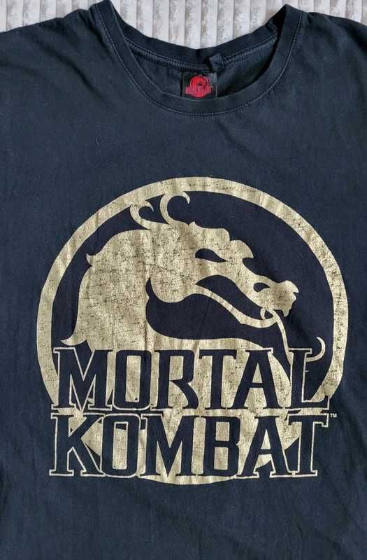 Czarny t-shirt Mortal Kombat