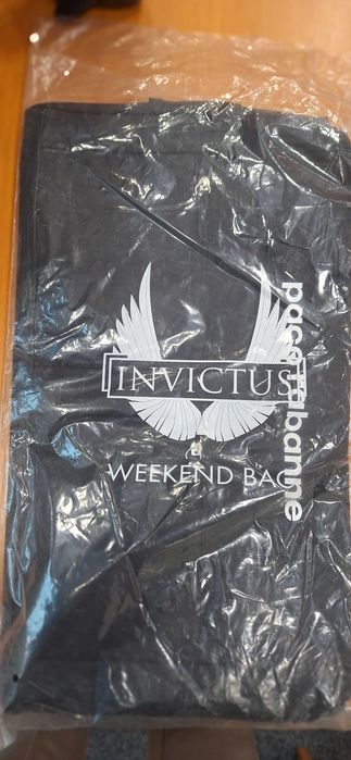 Super torba Paco Rabanne Weekend Holdall Sports Gym Travel Bag Black