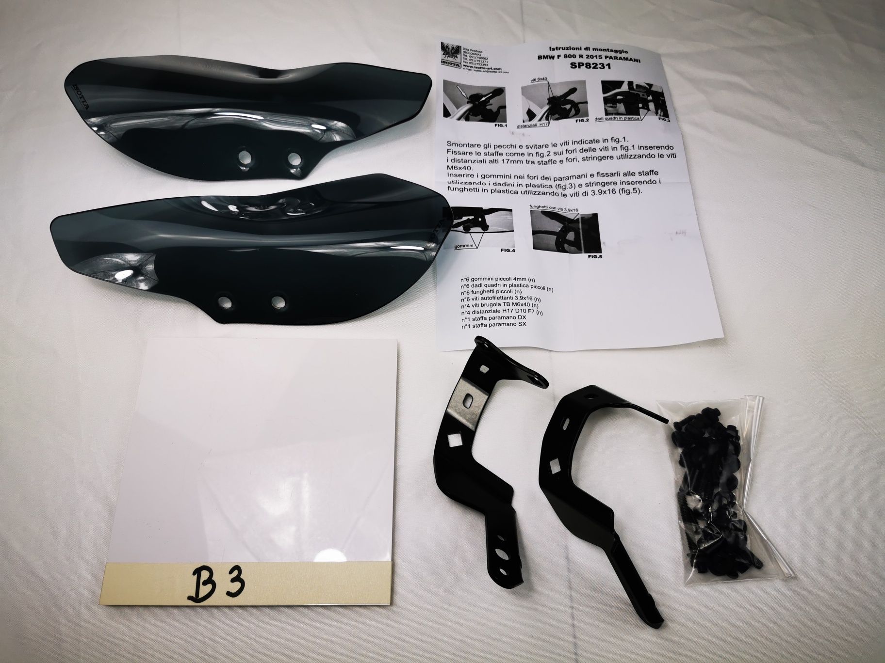 BMW F 800 R 2015 Hand bary osłona rąk owiewka