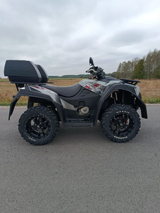 Quad Kymco MXU 700 Wtrysk 4×4 blokada dokumenty trx grizzly kingquad