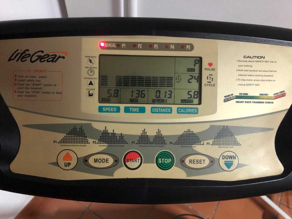 Passadeira de corrida / caminhada  - Life Gear / Windmaker 97358