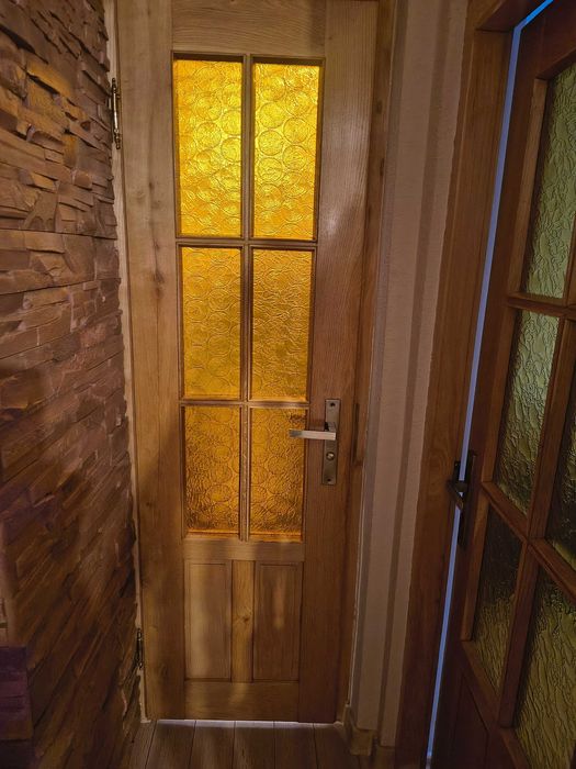 drzwi drewniane wewnętrzne 4 sztuki