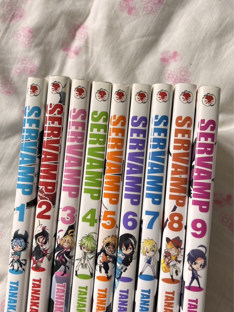 Manga Servamp 1-9 zestaw nowe