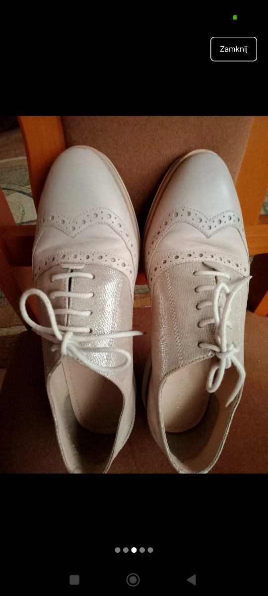 Buty oksfordki  r. 38