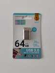 Pendrive 64GB USB 3.0 (USB C) Hoco UD17 nikiel