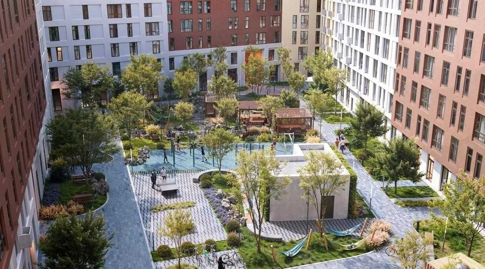 1-кімнатна квартира 46.5 м2 в ЖК Father — простора кухня