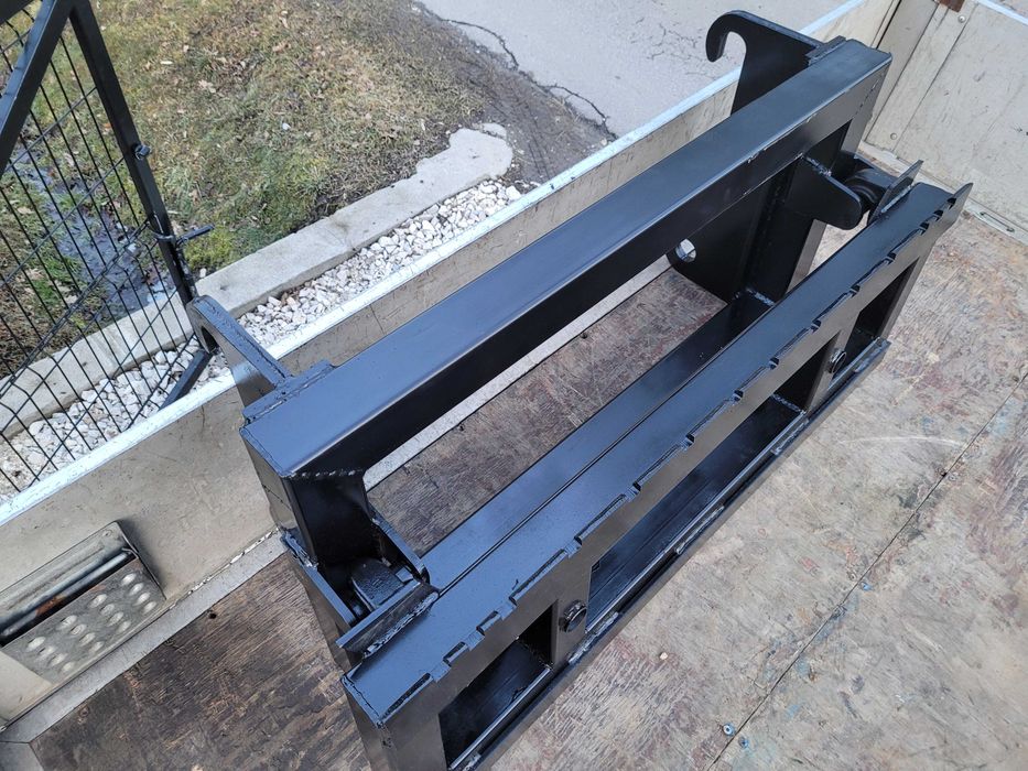 Adapter Przejściówka z ładowarki teleskopowej MANITOU JCB na Euroramkę