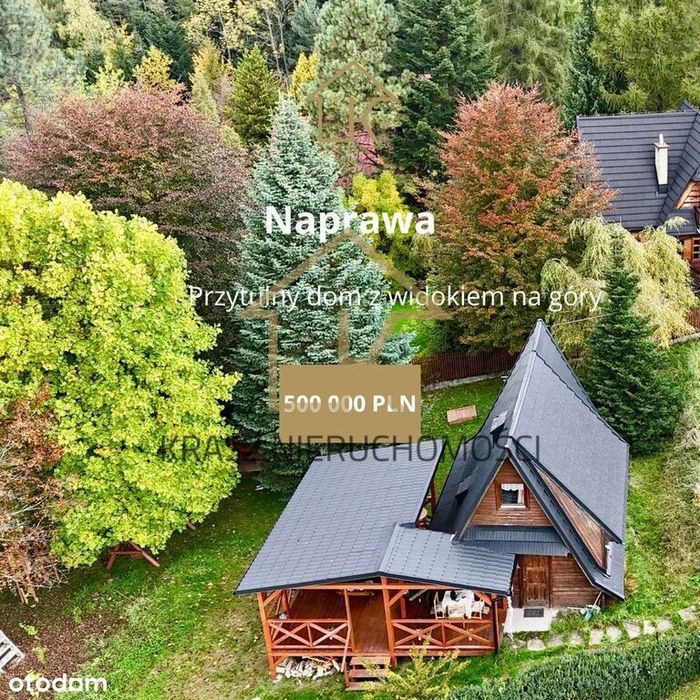 Wymarzony dom drewniany z klimatem i panoramą gór