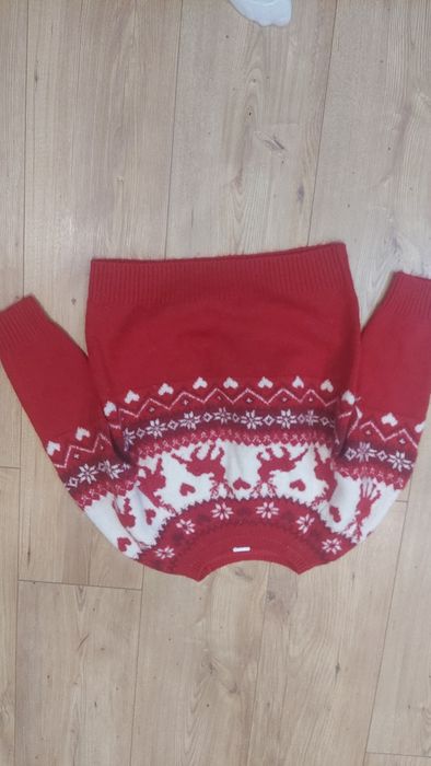 Sweterek na zime dla dziewczynki