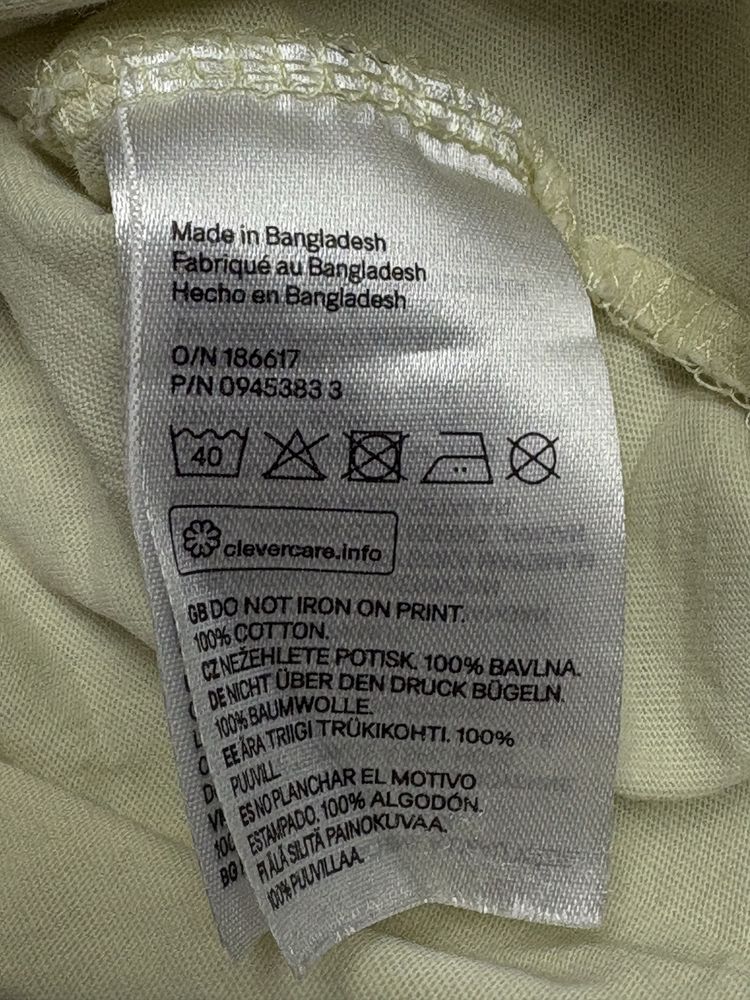 Футболка H&M з принтом Губка Боб L