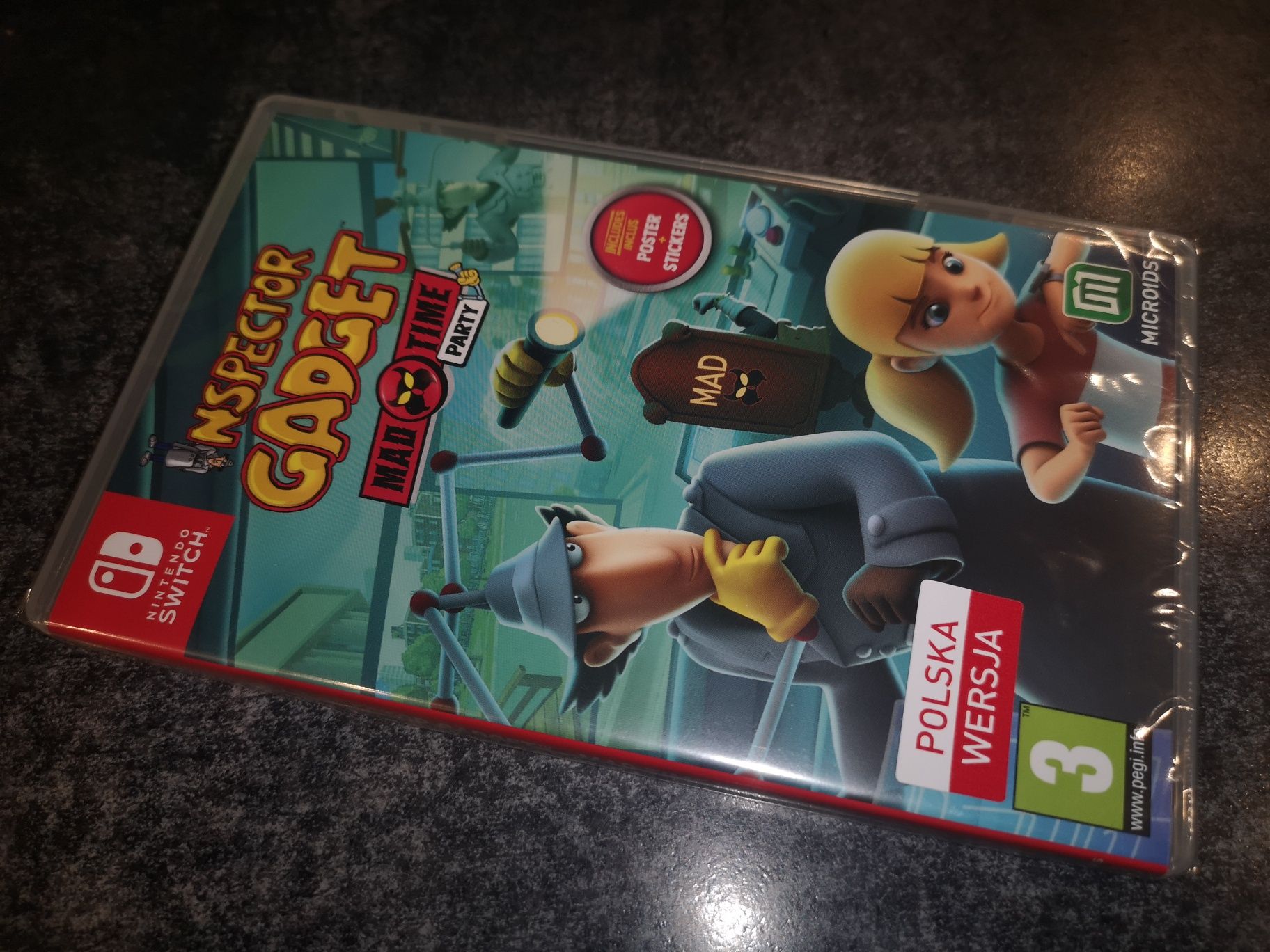 Inspector GADGET SWITCH Nintendo gra PL (nowa w folii) sklep Ursus