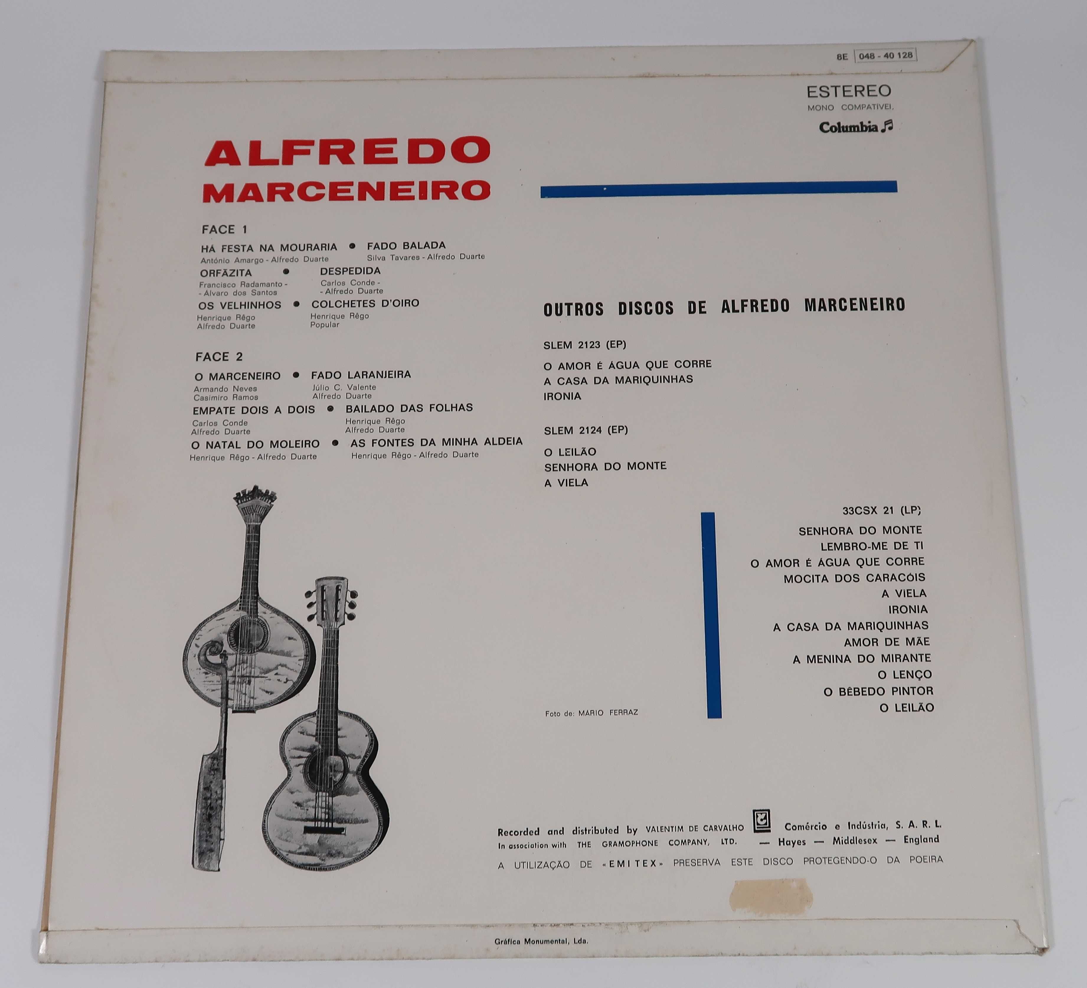 Alfredo Marceneiro ‎– Pack 2 Discos Vinil LP