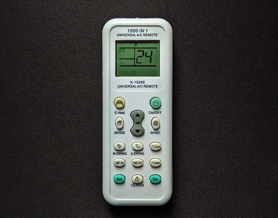 Универсальный пульт для кондиционера К-1028e 1000 in 1