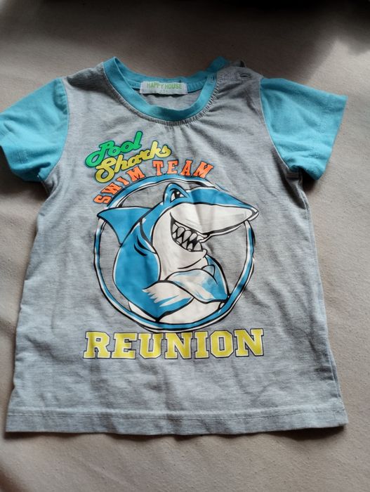 Bluzka  z krótkim rękawem dla chłopca r. 92