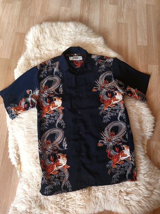Гавайская рубашка Dragon