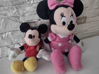Komplet Disney Myszka Mini Minnie i Miki -  2 x pluszaki / maskotki