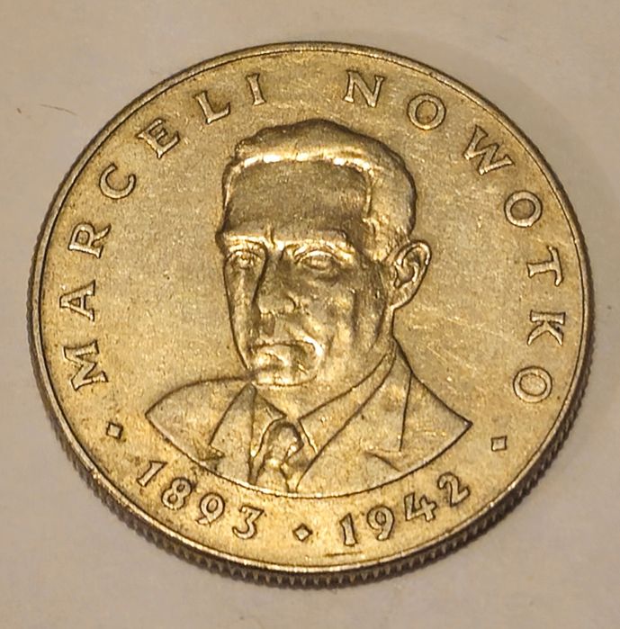 20 zł złotych 1983 Marceli Nowotko PRL nr 2