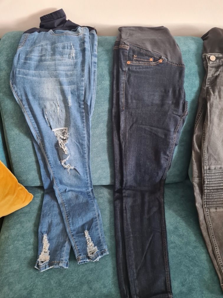 Sprzedam 4 pary spodni ciążowych Jeans