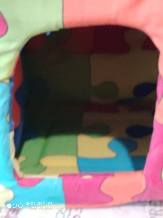 Теплый Мягкий Домик Диван Лежачок лежанка