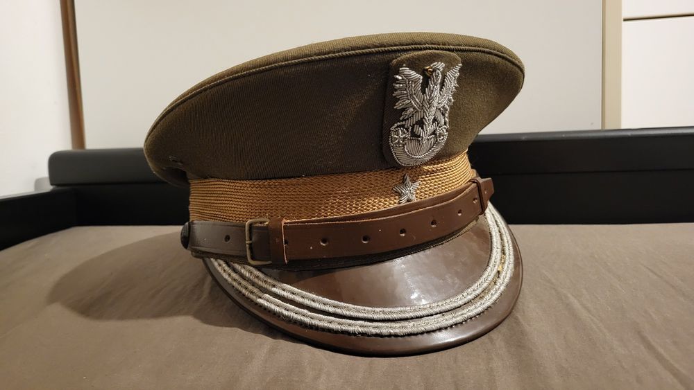 Czapka Majora Ludowego Wojska Polskiego LWP PRL