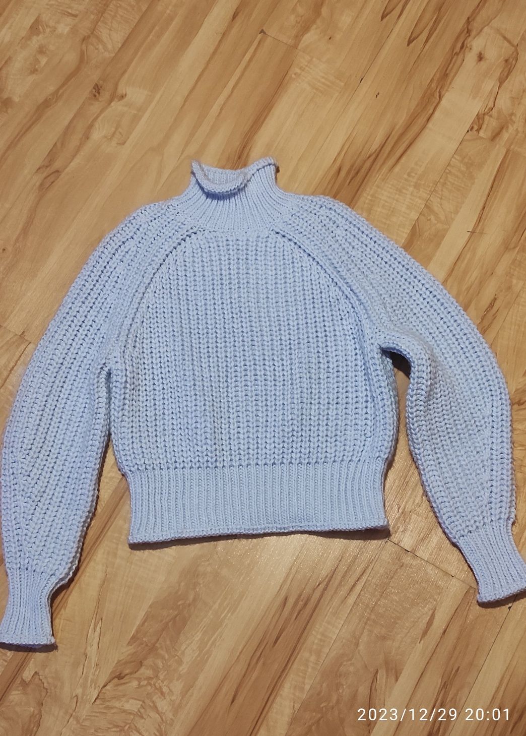 Sweter z miękkiej dzianiny z domieszką wełny H&M