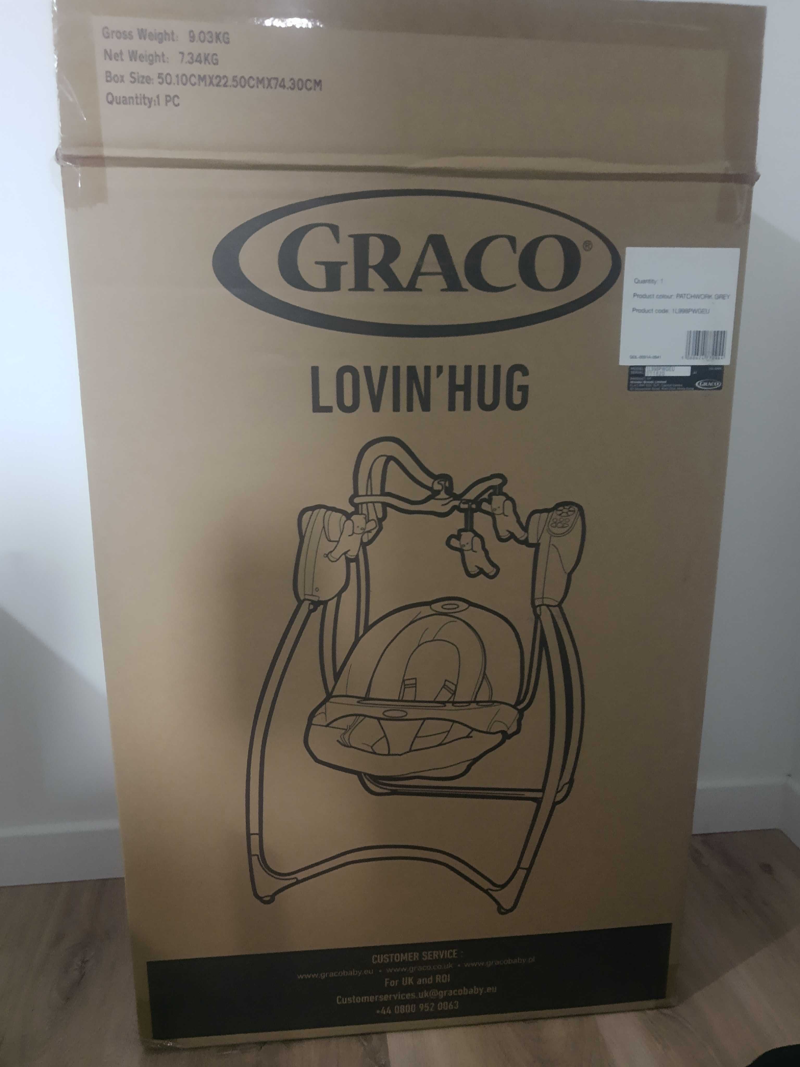 Huśtawka kołyska leżaczek Lovin'Hug Graco