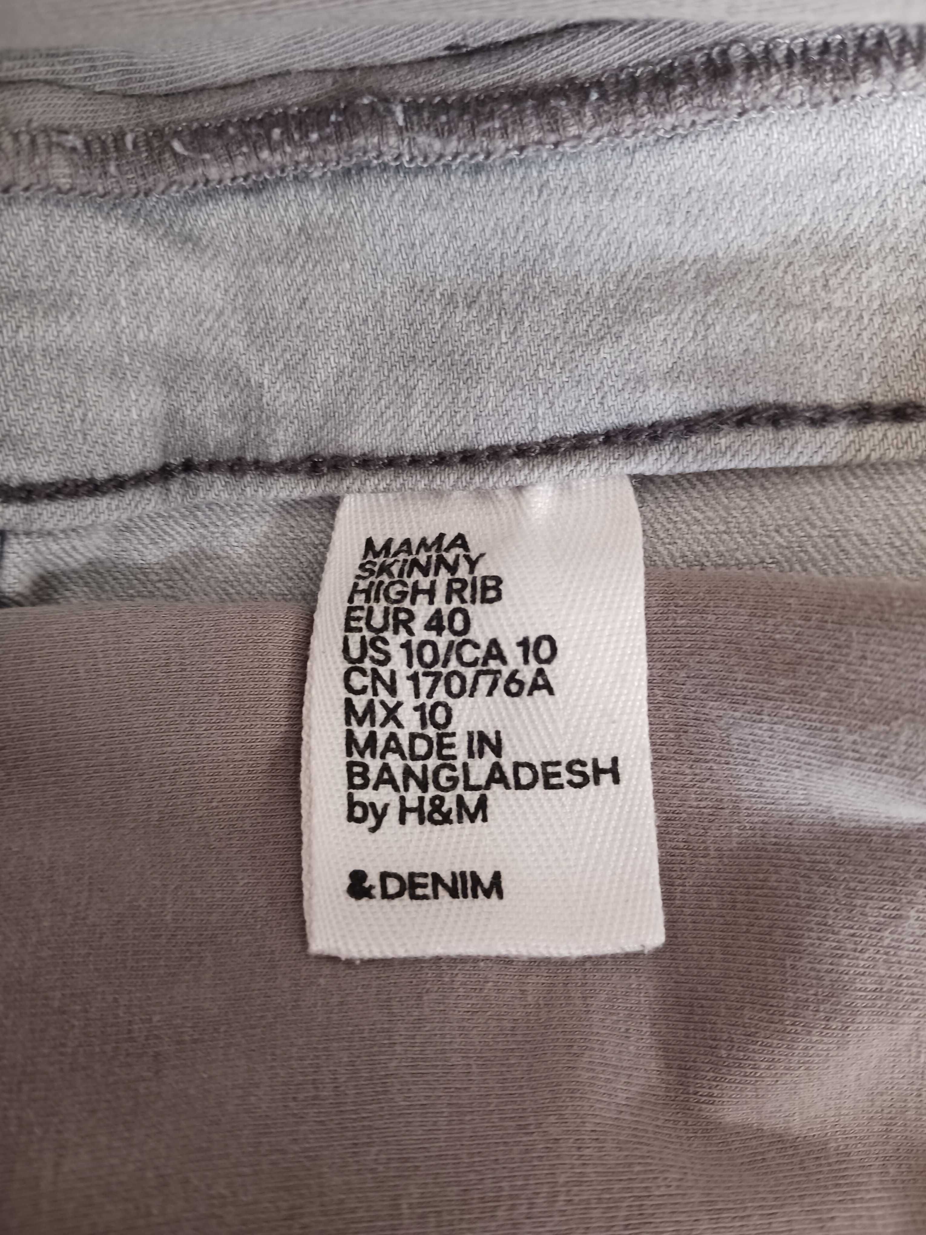 Spodnie ciążowe h&m