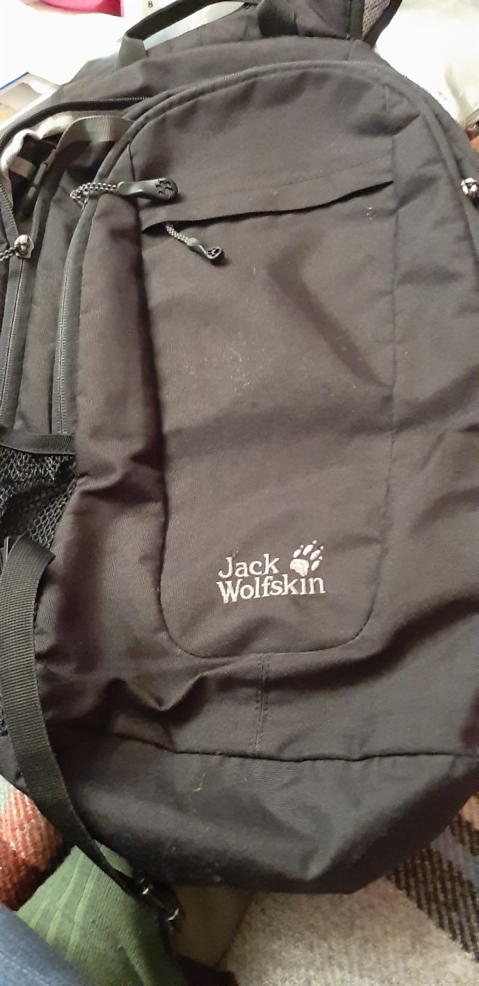 Nowy plecak Jack Wolfskin czarny
