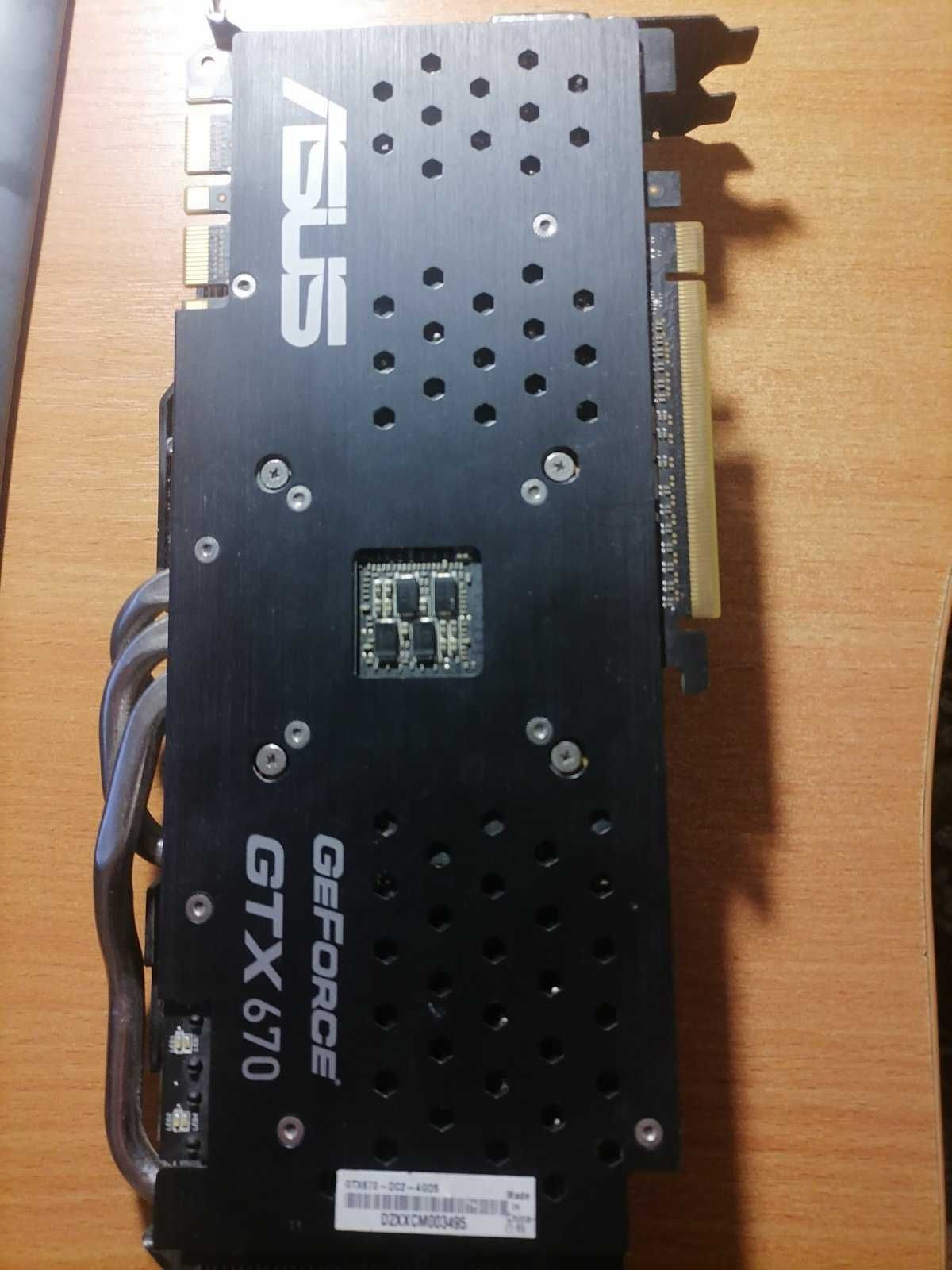 ASUS GTX 670 4gb