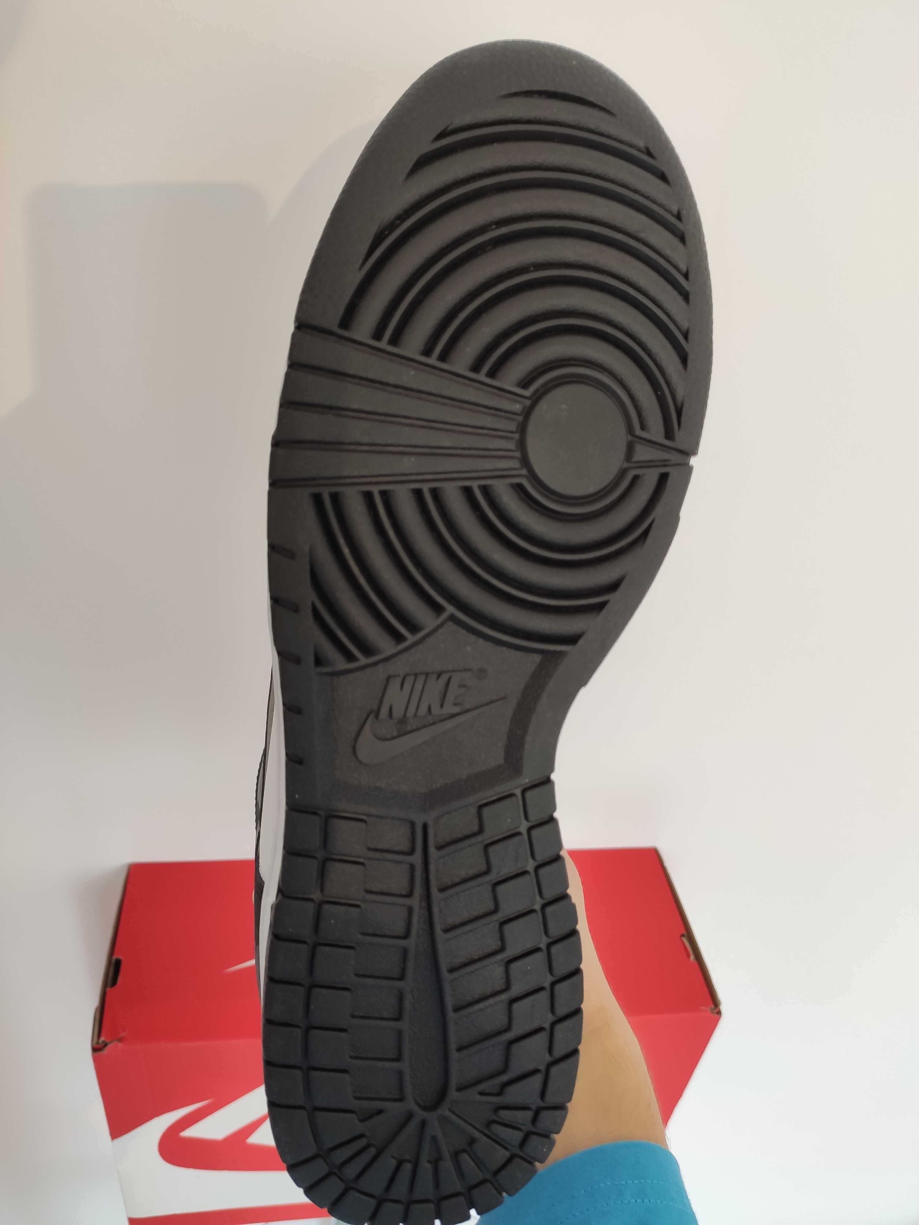 45.5 (11.5US - 29.5cm) Nike Dunk High Retro SE White black camo nowe