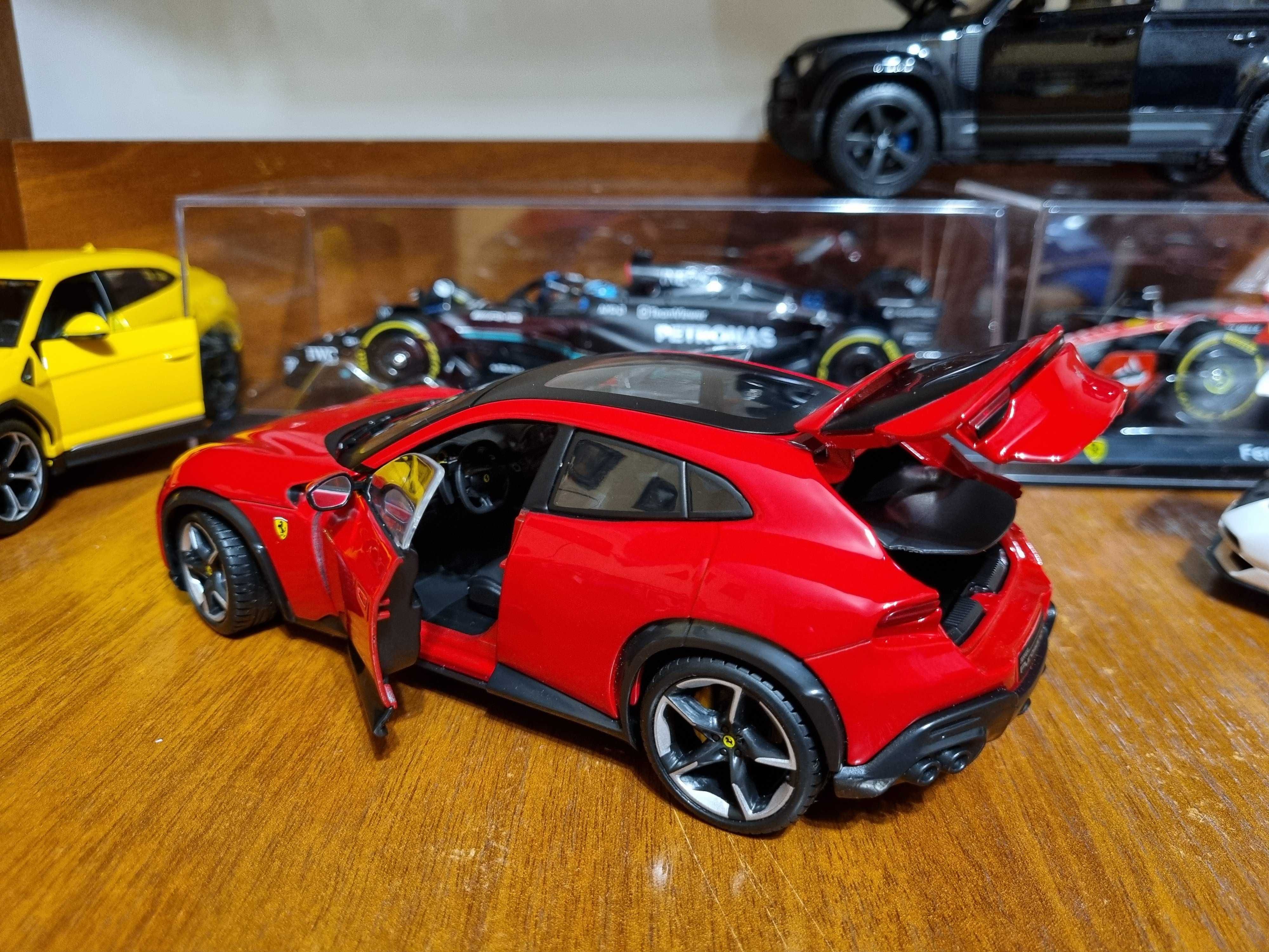 Модель автомобіля Bburago 1:24 Ferrari Purosangue 2024