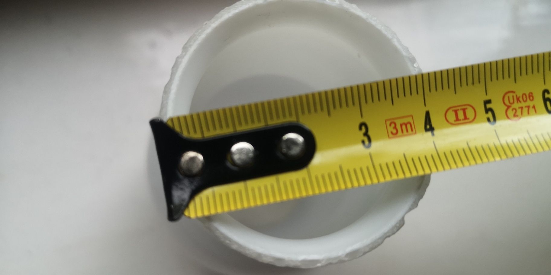 komin do lampy naftowej śr. montażowa 4,4 cm wys. 13 cm