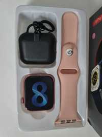 Smartwatch i8 Pro Max różowy