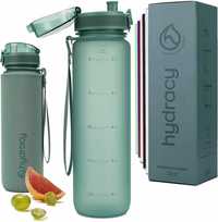 Bidon HYDRACY 1L Butelka sportowa Fast Flow 1000 ml Moonlight Green