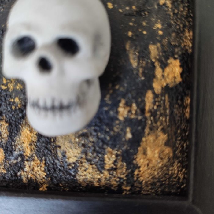 Handmade - Череп в рамці. Ручна робота. Подарунок на свята