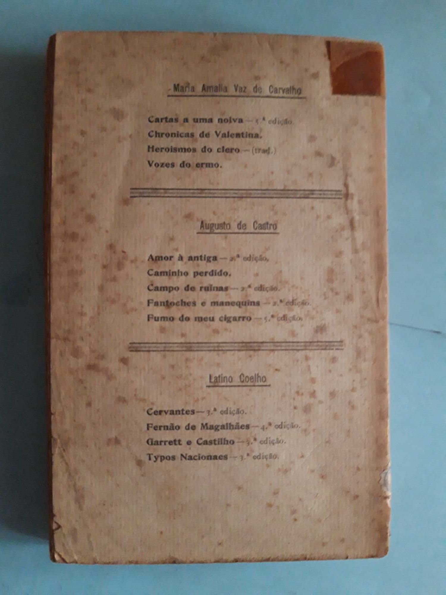 Livro REF PRAT 2- Miniaturas -Gonçalves Crespo