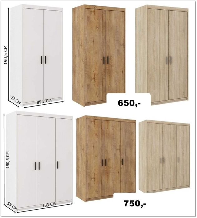 DUŻA Meblościanka Rumba XL 5 kolorów meble do pokoju salonu zestaw