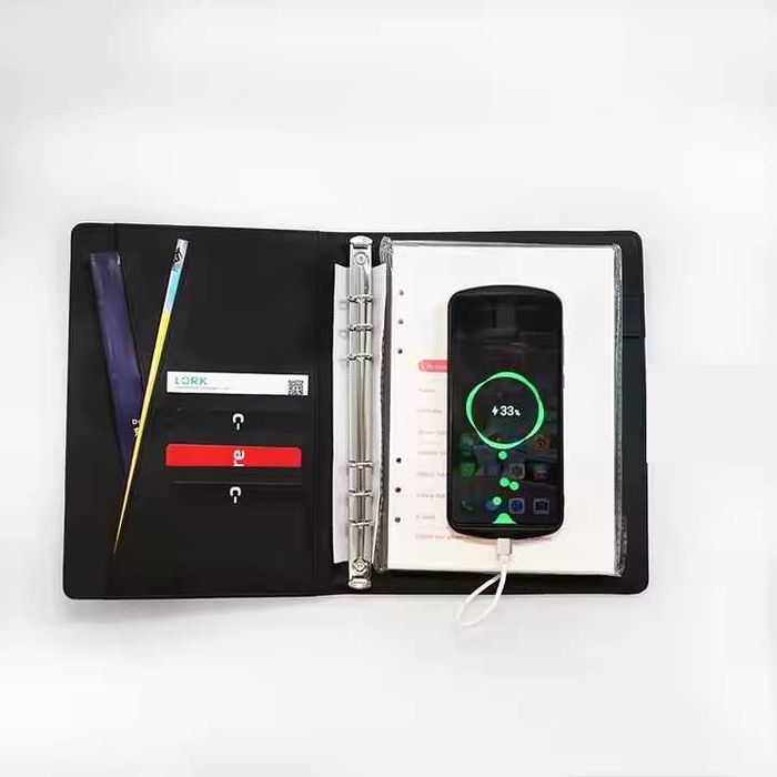 Смарт Блокнот щоденник, з відбитком пальця Touch ID та Power Bank