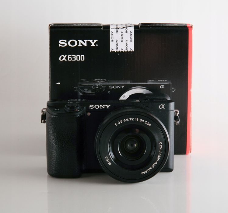 Sony A6300 + Sony 16-50 OSS, stan bdb. tylko 5 tys. zdj.