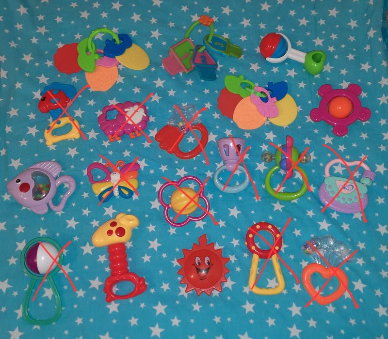 Продам погремушки, бряскальця, грызуны